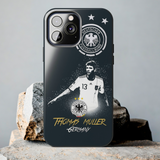 Thomas Muller Germany Tough Phone Case for iPhone 15 14 13 12 Series