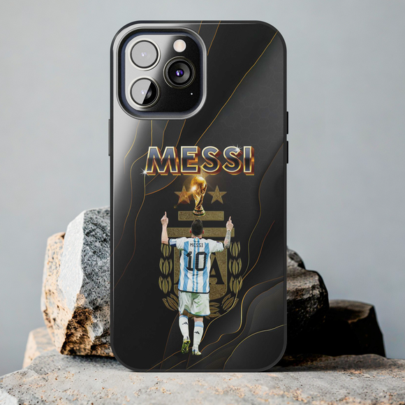 Argentina's Legend Lionel Messi Tough Phone Case for iPhone 15 14 13 12 Series