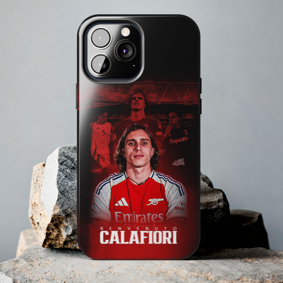 Arsenal Riccardo Calafiori Touch Phone Case for iPhone 15 14 13 12