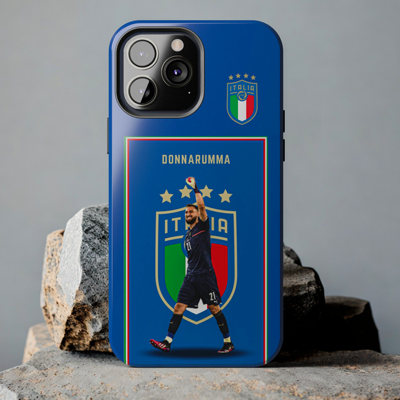 Gianluigi Donnarumma Italy Tough Phone Case for iPhone 15 14 13 12 Series