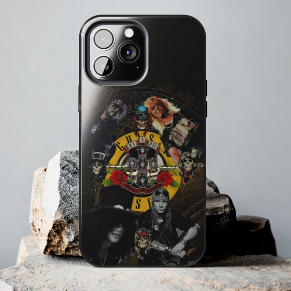 Guns N' Roses Members Touch Phone Case for iPhone 15 14 13 12 Series