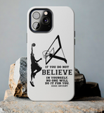 Kobe Bryant Message Tough Phone Case for iPhone 15 14 13 12 Series