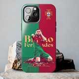 Bruno Fernandes Portugal Tough Phone Case for iPhone 15 14 13 12 Series