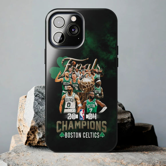 Boston Celtics - 2024 NBA Champions Tough Phone Case for iPhone 15 14 13 12 Series