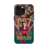 Cristiano Ronaldo The Last Dance Tough Phone Case for iPhone 15 14 13 12 Series