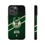 Milwaukee Bucks Tough Phone Case for iPhone 15 14 13 12 Series