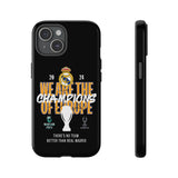 Real Madrid Wins 2024 UEFA Super Cup Luxury Phone Case for iPhone 15 14 13 Series