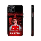 Arsenal Riccardo Calafiori Luxury Touch Phone Case for iPhone 15 14 13 12