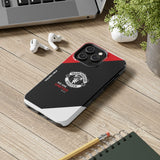 Manchester United Tough Phone Case — 'We Are United' Bold Red & Black Protective Cover for iPhone 18 17 16 15 14 13 Series