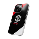 Manchester United Tough Phone Case — 'We Are United' Bold Red & Black Protective Cover for iPhone 18 17 16 15 14 13 Series