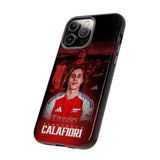 Arsenal Riccardo Calafiori Luxury Touch Phone Case for iPhone 15 14 13 12