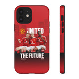 Manchester United - The Future Starts Now luxury Phone Case for iPhone 15 14 13 12 Series