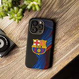 FC Barcelona Crest Phone Case - Tough Protective Soccer iPhone Cover
