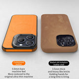 2024 Luxury Leather Magsafe Wireless Charging Shockproof Camera Protection Bracket Soft Case For iPhone 15 14 13 Series