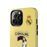 Real madrid Dani Carvajal Tough Phone Case for iPhone 15 14 13 12 Series
