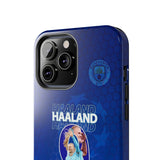 Manchester City Erling Haaland Tough Phone Cases for iPhone 15 14 13 12 Series