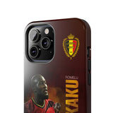New Romelu Lukaku Belgium Tough Phone Case for iPhone 15 14 13 12 Series