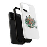 Jayson Tatum Boston Celtics Tough Phone Case for iPhone 15 14 13 12 Series
