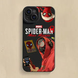 Marvel Movie Avengers Spider Man ShockProof Phone Case For iPhone 15 14 13 Series