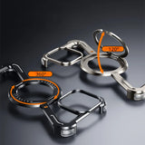 Unique Design Z Shape Metal Magnetic Bumper 360° Rotation Holder Phone Case for iPhone 15 Series