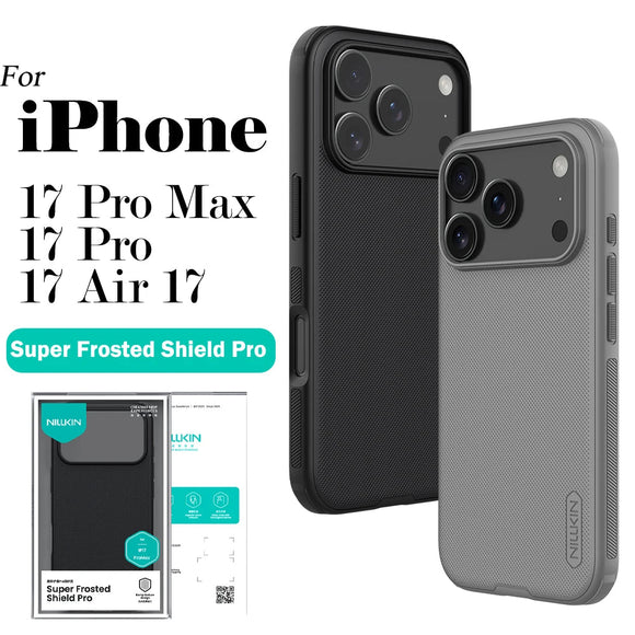 Airbags Shockproof Anti-Scratch Frosted Shield Phone Case For iPhone 17 Series