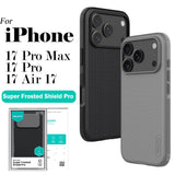 Airbags Shockproof Anti-Scratch Frosted Shield Phone Case For iPhone 17 Series