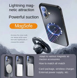 Magnetic Shockproof Full Coverage with Lens Protect Phone Case for iPhone 16 15 14 13 Series