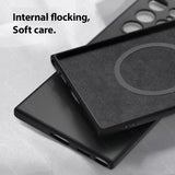 Liquid Silicone Wireless Charge Magnetic Shockproof Cover Case For Magsafe For Samsung Galaxy S25 S24 S23 Series