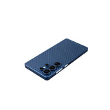 2025 Luxury Air Carbons Fiber Pattern Slim Anti-Fingerprints Camera Holes Protection Case For Samsung S25 Series