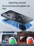 Magnetic Shockproof Full Coverage with Lens Protect Phone Case for iPhone 16 15 14 13 Series