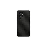 2025 Luxury Air Carbons Fiber Pattern Slim Anti-Fingerprints Camera Holes Protection Case For Samsung S25 Series
