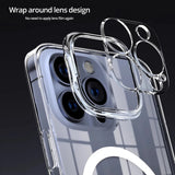 Magnetic Clear Armor Shield Anti-fall Protection for iPhone 16 Series