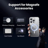 Magnetic Clear Armor Shield Anti-fall Protection for iPhone 16 Series