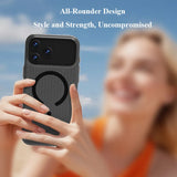 Magnetic Matte Magnet Anti-slip Drop Protection Phone Case for iPhone 17 Series