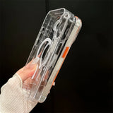 Ultra Slim Magsafe Transparent Hard PC Case for iPhone 16 15 14 13 Series