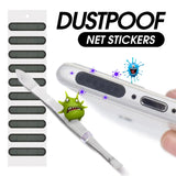 Anti Dust Net Sound Hole Charging Port Dust Cover Plug Dustproof Net Stickers for iPhone Samsung Galaxy