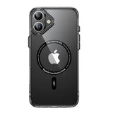 New Design Ultra Thin Clear Magnetic Camera Lens Protection Case for iPhone 16 5 14 13 Series