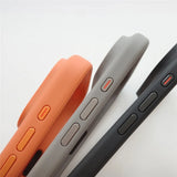 Luxury AI Touch Camera Button Transparent Magsafe Wireless Charge Hard Armor Cover Case for iPhone 17 Series