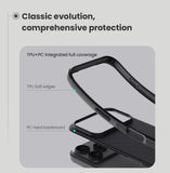 Airbags Shockproof Anti-Scratch Frosted Shield Phone Case For iPhone 17 Series