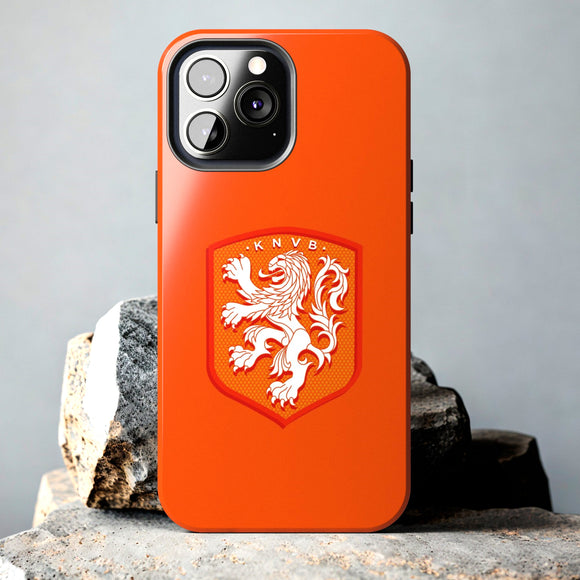 Netherlands National Football Team Tough Phone Case for iPhone 15 14 13 12 Series