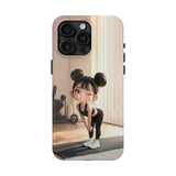 Yoga Meditation Tough Phone Case for iPhone 15 14 13 12 Series