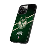 Milwaukee Bucks Tough Phone Case for iPhone 15 14 13 12 Series