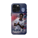 Bukayo Saka "Star Boy" of England Tough Phone Case for iPhone 15 14 13 12 Series