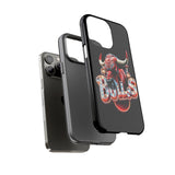 Chicago Bulls Tough Phone Case for iPhone 15 14 13 12 Series