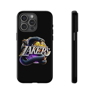 Los Angeles Lakers Luxury Tough Phone Case for iPhone 15 14 13 12 Series