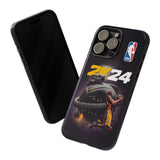 The Black Mamba Kobe Bryant Tough Phone Case for iPhone 15 14 13 12 Series