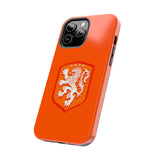 Netherlands National Football Team Tough Phone Case for iPhone 15 14 13 12 Series