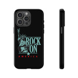 Rock On America Tough Phone Case for iPhone 15 14 13 12 Series