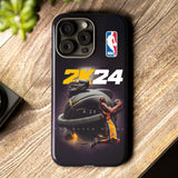 The Black Mamba Kobe Bryant Tough Phone Case for iPhone 15 14 13 12 Series