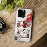 Manchester United Kobbie Mainoo High Quality Tough Phone Case for iPhone 15 14 13 12 Series